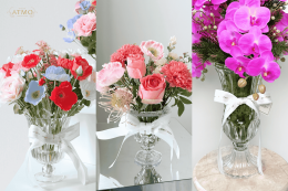 เลือกทรงแจกันที่ใช่ ให้ดู 'Timeless Bloom' แบบฉบับ Atmo Decor