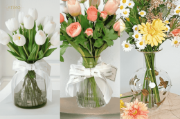 เลือกทรงแจกันที่ใช่ ให้ดู 'Timeless Bloom' แบบฉบับ Atmo Decor