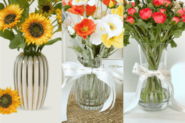 เลือกทรงแจกันที่ใช่ ให้ดู 'Timeless Bloom' แบบฉบับ Atmo Decor