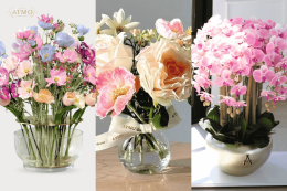 เลือกทรงแจกันที่ใช่ ให้ดู 'Timeless Bloom' แบบฉบับ Atmo Decor