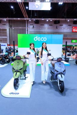 เดโก้ ยกทัพมอเตอร์ไซค์ไฟฟ้า 8 รุ่น โชว์ในงาน Big Motor Sale 2025  โปรโมชั่นพิเศษ ดาวน์น้อย ผ่อนสบาย ของแถมเพียบ แบรนด์ไทย มั่นใจคุณภาพ มาตรฐานความปลอดภัยสูงสุด
