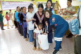 มูลนิธิป่อเต็กตึ๊ง ลงพื้นที่บรรเทาทุกข์ แจกจ่ายเครื่องอุปโภคบริโภคแก่ผู้ประสบภัย เหตุดินโคลนถล่มและน้ำป่าไหลหลากที่บ้านปางอุ๋ง อำเภอแม่แจ่ม จังหวัดเชียงใหม่ 