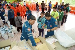 มูลนิธิป่อเต็กตึ๊ง ลงพื้นที่บรรเทาทุกข์ แจกจ่ายเครื่องอุปโภคบริโภคแก่ผู้ประสบภัย เหตุดินโคลนถล่มและน้ำป่าไหลหลากที่บ้านปางอุ๋ง อำเภอแม่แจ่ม จังหวัดเชียงใหม่ 