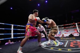อึ้ง ทึ่ง น็อก! "อเลสซิโอ" เสียเข็มขัดแชมป์โลก WBF WORLD ให้กับ"ทินภพ" ในศึก FCC 14 - NARIS - HIGHLAND BOXING PROMOTIONS