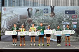 ธพส. สุดปลื้มนักวิ่ง 2,000 คนร่วมสัมผัสเมืองสีเขียว 138 ไร่  "ก้าวไกล-ศิณลักษณ์" ผงาดแชมป์มินิมาราธอน วิ่งชมสวน