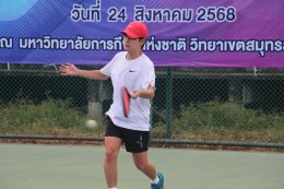 "มหาชัยเกมส์"การแข่งขันกีฬาซอฟท์เทนนิสชิงชนะเลิศแห่งจังหวัดสมุทรสาคร ประจำปีงบประมาณ 2568 ที่ สนามเทนนิสมหาวิทยาลัยการกีฬาแห่งชาติ วิทยาเขตสมุทรสาคร