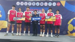  ม.ธุรกิจบัณฑิต แชมป์คอร์ฟบอล  SWU. ซิวรุ่น 21 ปี / ยู 14 คว้า2ถ้วย   