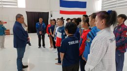  "ยิมนาสติกส์" โชว์ความเข้มแข็งผสมผสานสนุกสนาน ให้คณะของ ดร.ณัฏฐ์ ธีรณัฐสุภานนท์ ได้ชมพร้อมย้ำชัดเป้าหมาย 5 เหรียญทอง