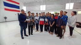  "ยิมนาสติกส์" โชว์ความเข้มแข็งผสมผสานสนุกสนาน ให้คณะของ ดร.ณัฏฐ์ ธีรณัฐสุภานนท์ ได้ชมพร้อมย้ำชัดเป้าหมาย 5 เหรียญทอง