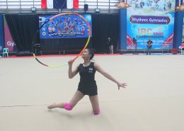  "ยิมนาสติกส์" โชว์ความเข้มแข็งผสมผสานสนุกสนาน ให้คณะของ ดร.ณัฏฐ์ ธีรณัฐสุภานนท์ ได้ชมพร้อมย้ำชัดเป้าหมาย 5 เหรียญทอง