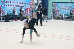  "ยิมนาสติกส์" โชว์ความเข้มแข็งผสมผสานสนุกสนาน ให้คณะของ ดร.ณัฏฐ์ ธีรณัฐสุภานนท์ ได้ชมพร้อมย้ำชัดเป้าหมาย 5 เหรียญทอง