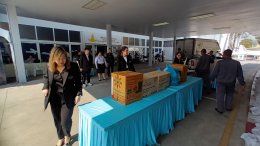 WBC  WBCMT  รวมพลังช่วยผู้ประสบอุทกภัย  จัดสิ่งของ 4 รถบรรทุกขนาดใหญ่ มอบให้ ศป.สอ.