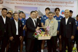 เทนนิสตั้งเป้า 4 เหรียญทองซีเกมส์ ดร.ณัฏฐ์ ยกนิ้วชื่นชมระบบการบริหารงานของลอนเทนนิสฯ