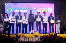   นักหวด 9 ชาติเข้าร่วมพิธีเปิดการแข่งขัน " Phatum Thani International Soft Tennis Tournament 2025" 