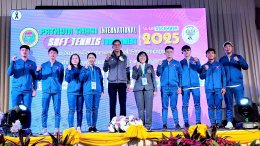   นักหวด 9 ชาติเข้าร่วมพิธีเปิดการแข่งขัน " Phatum Thani International Soft Tennis Tournament 2025" 