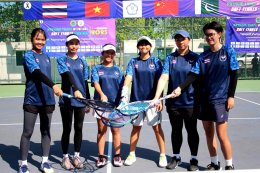  นักหวดซอฟท์เทนนิสจากไชนีสไทเปโชว์พลังสุดยอดกวาดเพิ่มสองแชมป์ทีมชาย-ทีมหญิงรวมคว้า 6 แชมป์จาก 7 ส่วนทีมซอฟท์เทนนิสไทย ชาย-หญิงไทยได้ 2 เหรียญเงิน