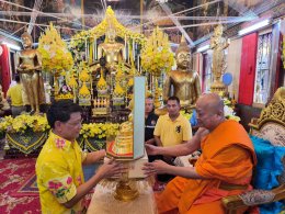 เปิดแล้วอย่างยิ่งใหญ่ กับงานประเพณีรับบัว ประจำปี 2568 ประเพณีหนึ่งเดียวในโลกแห่งเดียวในสมุทรปราการ ณ วัดบางพลีใหญ่ใน พระอารามหลวง โดยมีผู้ว่าราชการจังหวัดสมุทรปราการเป็นประธานในพิธี