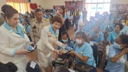 สมุทรปราการ  :  ชาวบางพลีใหญ่ ปราบปลื้มโครงการน้ำพระทัยพระราชทาน ฯ