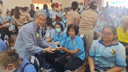 สมุทรปราการ  :  ชาวบางพลีใหญ่ ปราบปลื้มโครงการน้ำพระทัยพระราชทาน ฯ