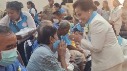 สมุทรปราการ  :  ชาวบางพลีใหญ่ ปราบปลื้มโครงการน้ำพระทัยพระราชทาน ฯ