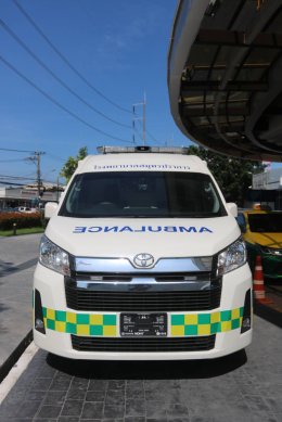 ชมรมชาวสมุทรปราการ มอบรถ ambulance มูลค่า 2.5 ล้าน ให้กับโรงพยาบาลสมุทรปราการ 