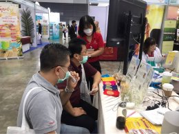 ม.หัวเฉียวฯ โชว์นวัตกรรมสุขภาพ  Thailand Wellness & Healthcare Expo 2024