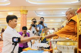 สมุทรปราการ  สาธุ 1.7 ล้านบาท  ยอดทำบุญทอดกฐินวัดบางพลีใหญ่กลาง   