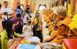 สมุทรปราการ  สาธุ 1.7 ล้านบาท  ยอดทำบุญทอดกฐินวัดบางพลีใหญ่กลาง   