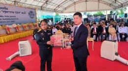 กรมศุลกากร และบริษัท มาร์ซัน จำกัด (มหาชน) ปล่อยเรือตรวจการณ์ทางทะเล ศุลกากร 524 ลงน้ำ
