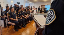 กรุงเทพฯ : ออสเตรเลีย ส่งมอบ สุนัข K9 ให้กรมศุลกรกรไทย  ปัฏบัติหน้าที่เชิงรุก