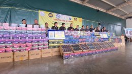 กรุงเทพฯ : ศุลกากรร่วมกับ DSI แถลงตรวจยึดบุหรี่ไฟฟ้า  มูลค่ากว่า 10 ล้านบาท