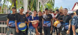 งานบุญกฐินสามัคคี สร้างฐานพระ บูรณะอุโบสถ