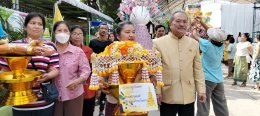 งานบุญกฐินสามัคคี สร้างฐานพระ บูรณะอุโบสถ