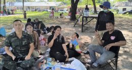 บรรยากาศวันพร้อมญาติทหารใหม่พลัดที่ 2