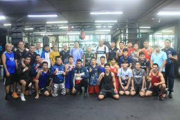 ทีมกำปั้นไทย ชุดซีเกมส์ ยกทีมบุกค่ายเพชรยินดี อคาเดมี่ ขึ้นชกประลองกับมวยไทย สำรวจความก่อนชกซีเกมส์เพื่อเป้าหมายเจ้าเหรียญทอง