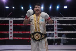 "เจ้าหนูมหัศจรรย์" ไทเกอร์ มาร์ช กำปั้นลูกครึ่งไทย-จีนวัย 14 ปีพกสไตล์การชกบู๊ดุดันคว่ำ เกียรติพล กระแอ นักชกวัย 31 ปีน็อคยก 1 ในการชกเป็นคู่เอก The Fighter World Boxing