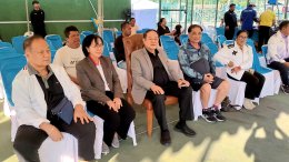 นักกีฬาซอฟท์เทนนิสกว่าร้อยชีวิต ร่วมหวดในการแข่งขัน "กีฬาซอฟท์เทนนิสกีฬาระหว่างโรงเรียนประจำปีการศึกษา 2568 