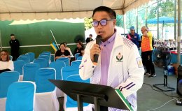 นักกีฬาซอฟท์เทนนิสกว่าร้อยชีวิต ร่วมหวดในการแข่งขัน "กีฬาซอฟท์เทนนิสกีฬาระหว่างโรงเรียนประจำปีการศึกษา 2568 