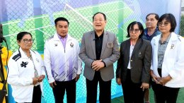 นักกีฬาซอฟท์เทนนิสกว่าร้อยชีวิต ร่วมหวดในการแข่งขัน "กีฬาซอฟท์เทนนิสกีฬาระหว่างโรงเรียนประจำปีการศึกษา 2568 