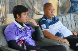เด็กหญิงเบลินด้า เอนจิ และนายภูมิภัทร เธียรชัยพงษ์ สองนักหวดเลือดพิจิตรไม่ทำให้กองเชียร์ผิดหวังควงคู่กันคว้าดับเบิ้ลแชมป์