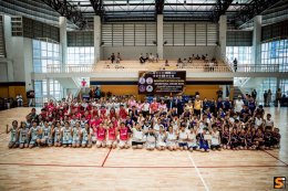 สาธิต ม.รามฯ ควง สาธิตจุฬาฯ ครองถ้วยคะแนนรวม รศ.สุนทร แม้นสงวน ในบาสเกตบอลศิษย์เก่าสาธิตสัมพันธ์