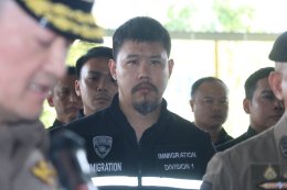 พิธีปล่อยแถวระดมกวาดล้างอาชญากรรม  ในห้วงเทศกาลปีใหม่ 2569 กองบังคับการตรวจคนเข้าเมือง 1