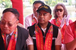 สมุทรสาคร :  ชาวไทย-ไต้หวัน แห่ขอพรองค์เจ้าแม่ทับทิม และร่วมพิธีวางศิลาฤกษ์ศาลเจ้าหลังใหม่ เพื่อความเป็นสิริมงคลช่วงเทศกาลปีใหม่ 