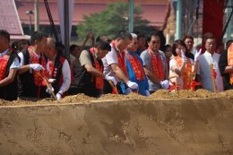 สมุทรสาคร :  ชาวไทย-ไต้หวัน แห่ขอพรองค์เจ้าแม่ทับทิม และร่วมพิธีวางศิลาฤกษ์ศาลเจ้าหลังใหม่ เพื่อความเป็นสิริมงคลช่วงเทศกาลปีใหม่ 