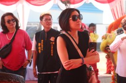 สมุทรสาคร :  ชาวไทย-ไต้หวัน แห่ขอพรองค์เจ้าแม่ทับทิม และร่วมพิธีวางศิลาฤกษ์ศาลเจ้าหลังใหม่ เพื่อความเป็นสิริมงคลช่วงเทศกาลปีใหม่ 