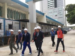 ตรวจเยี่ยมศูนย์ฝึกกีฬามวยสากลหัวหมาก พร้อมเป็นสังเวียนจัดกำปั้นซีเกมส์ปลายปีนี้