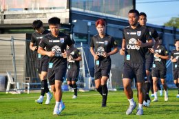 ทีมชาติไทย U23 ลงซ้อมก่อนเดินทางไปซาอุฯ, อูแซมมา ยันทุกคนมีเป้าหมายเดียวกัน