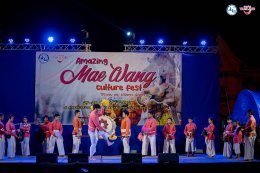 พลตำรวจเอก ประจวบ วงษ์สุข ที่ปรึกษารัฐมนตรีว่าการกระทรวงการท่องเที่ยว และกีฬา เป็นประธานในพิธีเปิดกิจกรรม Amazing Mae Wang Culture Fest สายลม และ แสงดาว @แม่วาง  เพื่อส่งเสริมการท่องเที่ยวเชิงวัฒนธรรม และกีฬา