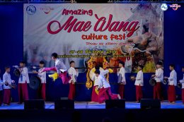 พลตำรวจเอก ประจวบ วงษ์สุข ที่ปรึกษารัฐมนตรีว่าการกระทรวงการท่องเที่ยว และกีฬา เป็นประธานในพิธีเปิดกิจกรรม Amazing Mae Wang Culture Fest สายลม และ แสงดาว @แม่วาง  เพื่อส่งเสริมการท่องเที่ยวเชิงวัฒนธรรม และกีฬา