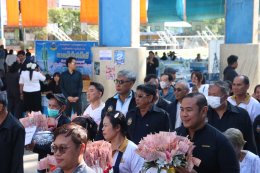 สมุทรปราการ : สำนึกในพระมหากรุณาธิคุณ 141 ปี แม่ทัพกุ้ง ชวนร่วมทอดผ้าป่า จัดสร้างพระบรมราชานุสาวรีย์ ร.๕ 